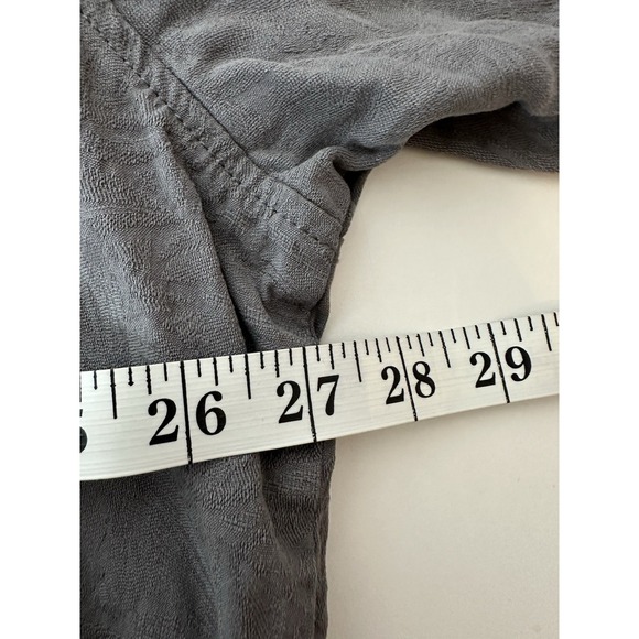 Tommy Bahama Shirt Men's 2X Gray 100% Silk Cocktail Button Front Resort Beach - Picture 6 of 9